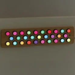 Aktivitetstavle med roterbare LED- lys