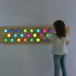 Aktivitetstavle med roterbare LED- lys