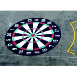 Asfaltmaling Dartspill