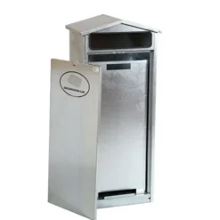 Avfallsbeholder for engangsgriller