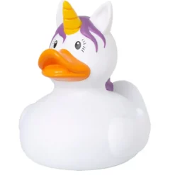 Badeand Stor | 23 cm | hvit