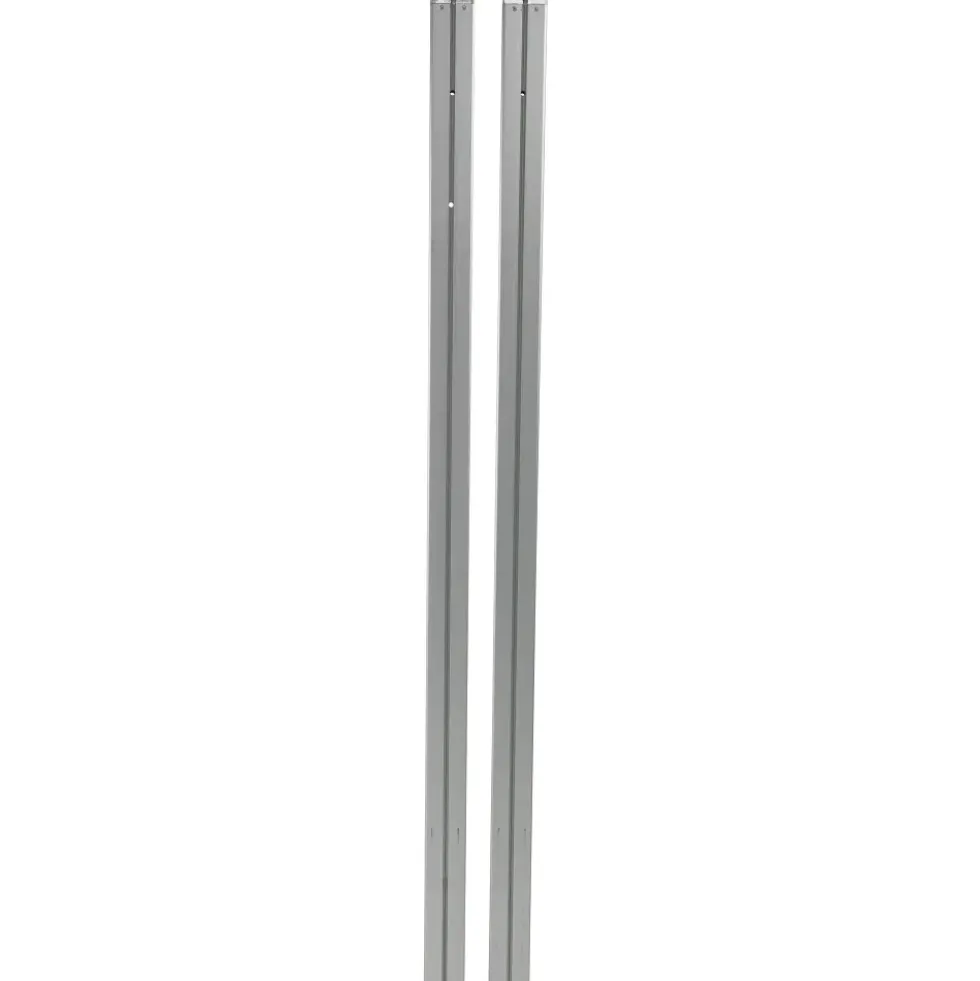 Badmintonstolper med profil 80x80 mm