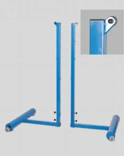 Badmintonstolper transportable