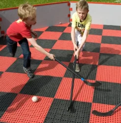 Ballbinge Pannabane med gulv 5,5x5,5m