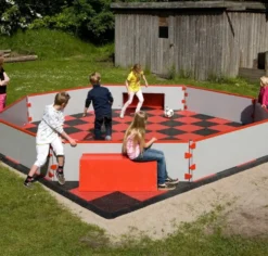 Ballbinge Pannabane med gulv 5,5x5,5m