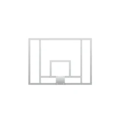 Basketballplate akrylglass