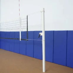 Beachvolleyballstolper med nett