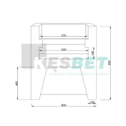 Betonggrill Enkel