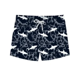 Big White Badeshorts Jr 128-134cm