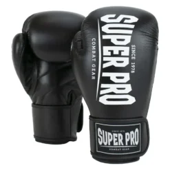 Boksehansker Super Pro Champ 8 oz Svart