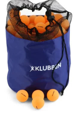 Bordtennisballer i bag