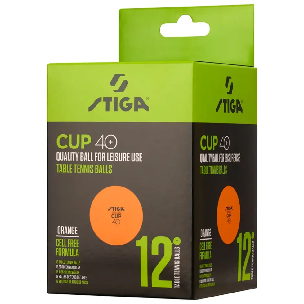 Bordtennisballer Stiga Cup Oransje