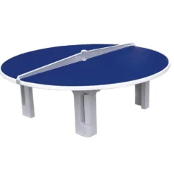 Bordtennisbord Rundt Blått