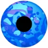 Effekthjul med væske Purple Blue Moon