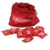 Erteposer tallsett 0-100 i nettingpose