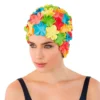 Fashy badehette med blomster