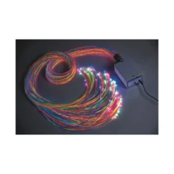 Fiberoptikk 100 flerfargede tråder