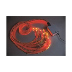 Fiberoptikk 100 flerfargede tråder