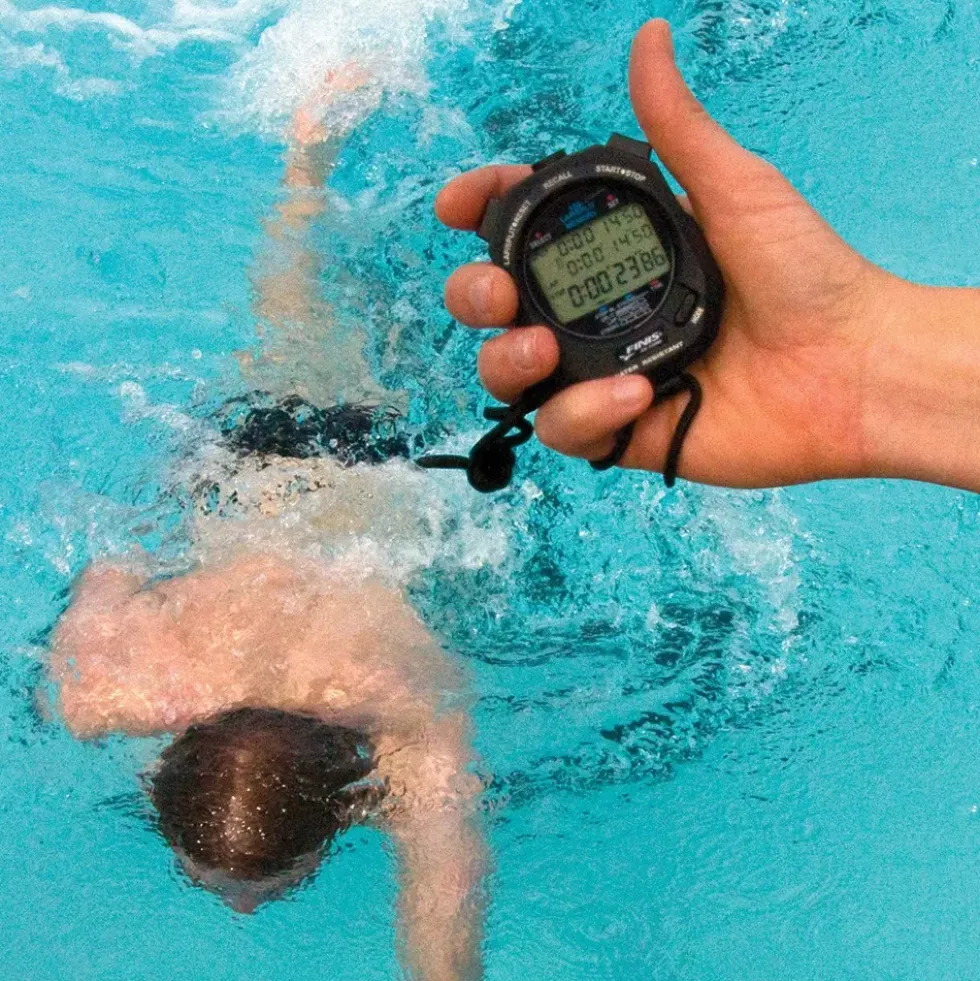 FINIS Stoppeklokke 100 memory