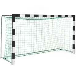 Håndballmål 300x160cm svart/sølv
