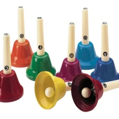 Håndklokker 8 stk - 14 cm
