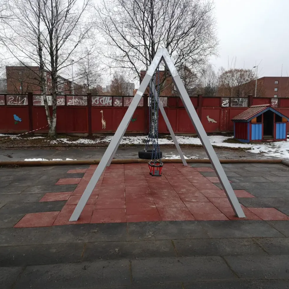 Huskestativ i stål