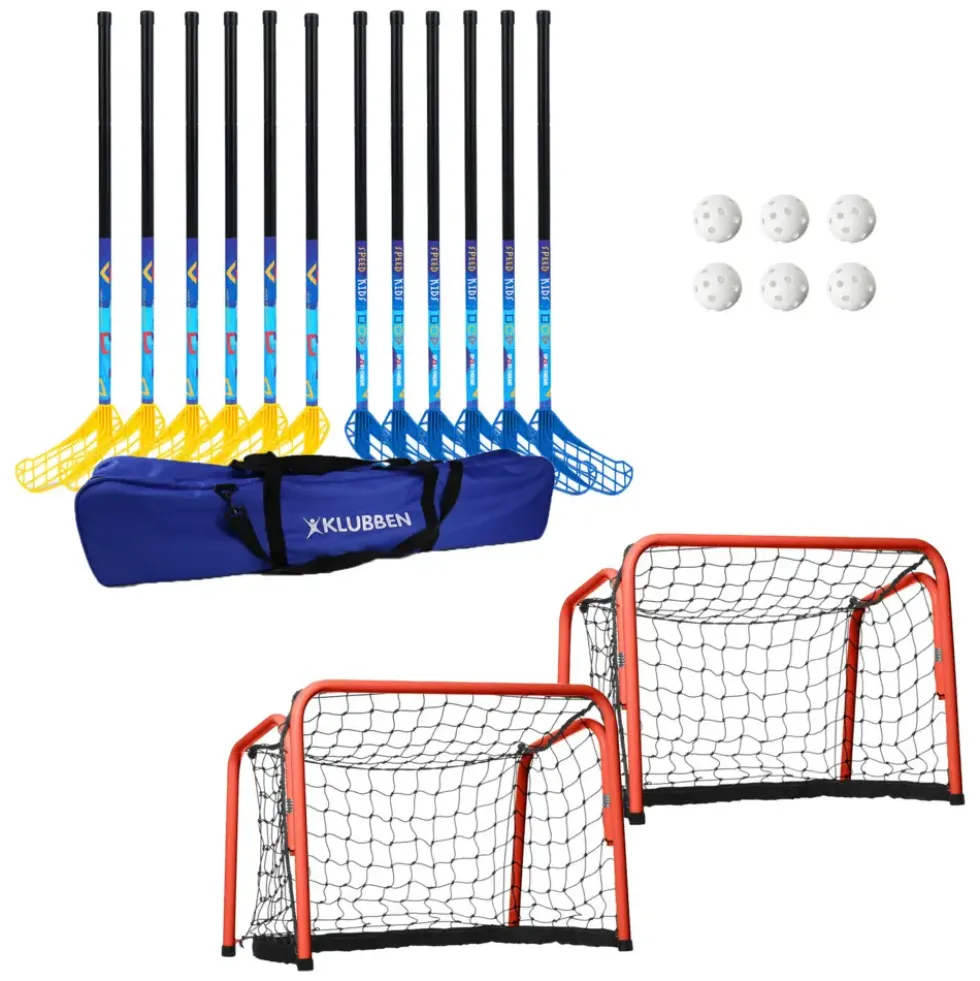 Innebandysett Speed Kids 80 cm med mål