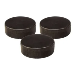 Ishockey Puck | Svart 3 stk.