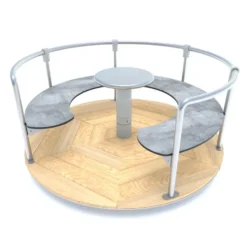 Karusell med sitteplasser Robinia