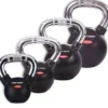 Kettlebell Gummiert Glatt kromhåndtak