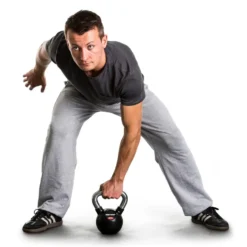 Kettlebell Gummiert Riflet Grep 4 kg