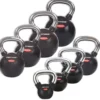 Kettlebells Gummiert Glatt kromhåndtak