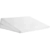 Kileformet pute Hvit 45x35x12/2 cm