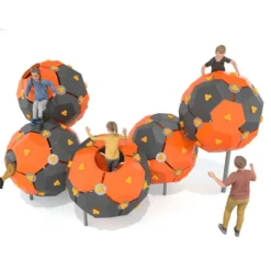 Klatreball 5 kuler med åpning