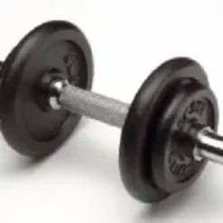 Manual med løse vekter 10 kg