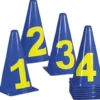 Markeringskjegler med tall | 23 cm