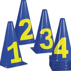 Markeringskjegler med tall | 23 cm