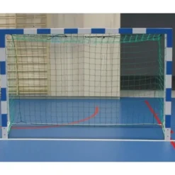 Minihåndballmål 240x160cm - blå/hvit