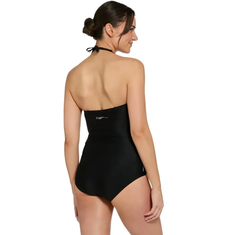Moonstone Ruched Bandeau Badedrakt EU36