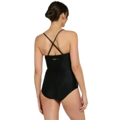 Moonstone Ruched Bandeau Badedrakt EU36