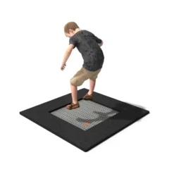 Nedfelt trampoline Buglo 136x136 cm
