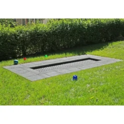Nedfelt trampoline Kids Track 4m