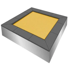 Nedfelt trampoline Kindergarten XL
