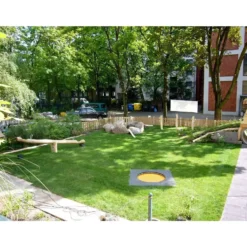 Nedfelt trampoline Kindergarten XL Loop