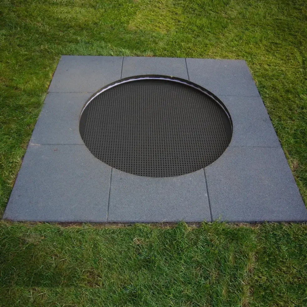 Nedfelt trampoline Playground XL