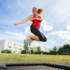 Nedfelt trampoline Playground Fit