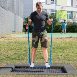 Nedfelt trampoline Playground Fit