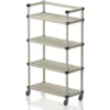 Oppbevaringshylle med hjul | Beige