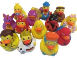 Pakke med assorterte badeender 24 stk