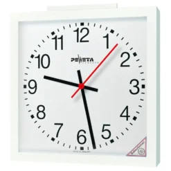 Peweta radiostyrt veggklokke 60x60